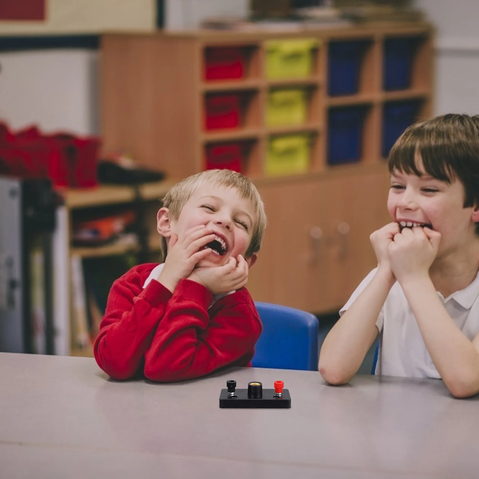 

4Pcs Screw Base Lamp Holder Set Adjustable Brightness Copper Plastic Electrical Circuit Experiment Kit for Kids Physics Lab DIY