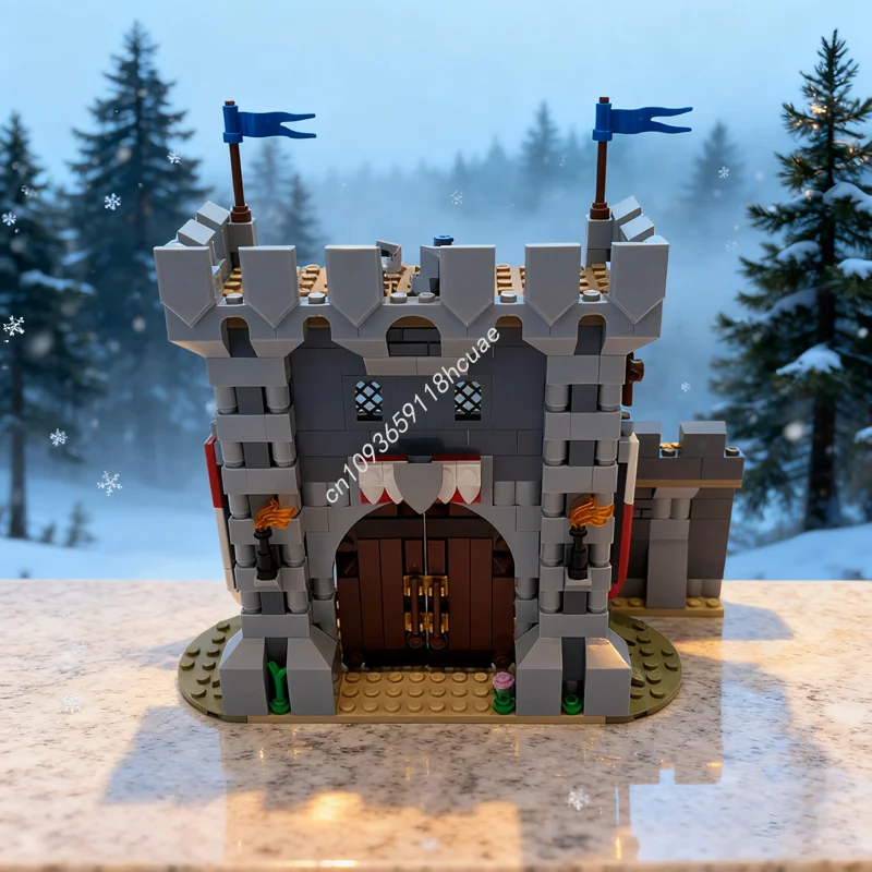 

948pcs MOC Medieval Castle Additions Creator 3 1ed Model Christmas Gift Building Blocks Assemble DIY Idea Toy Education Birthday