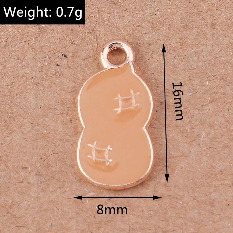 10 Stück Niedliche Emaille-Gemüse-Auberginen-Anhänger für DIY-Schmuckherstellung, Armbänder, Halsketten, Ohrringe und Bastelzubehör – Detail 9