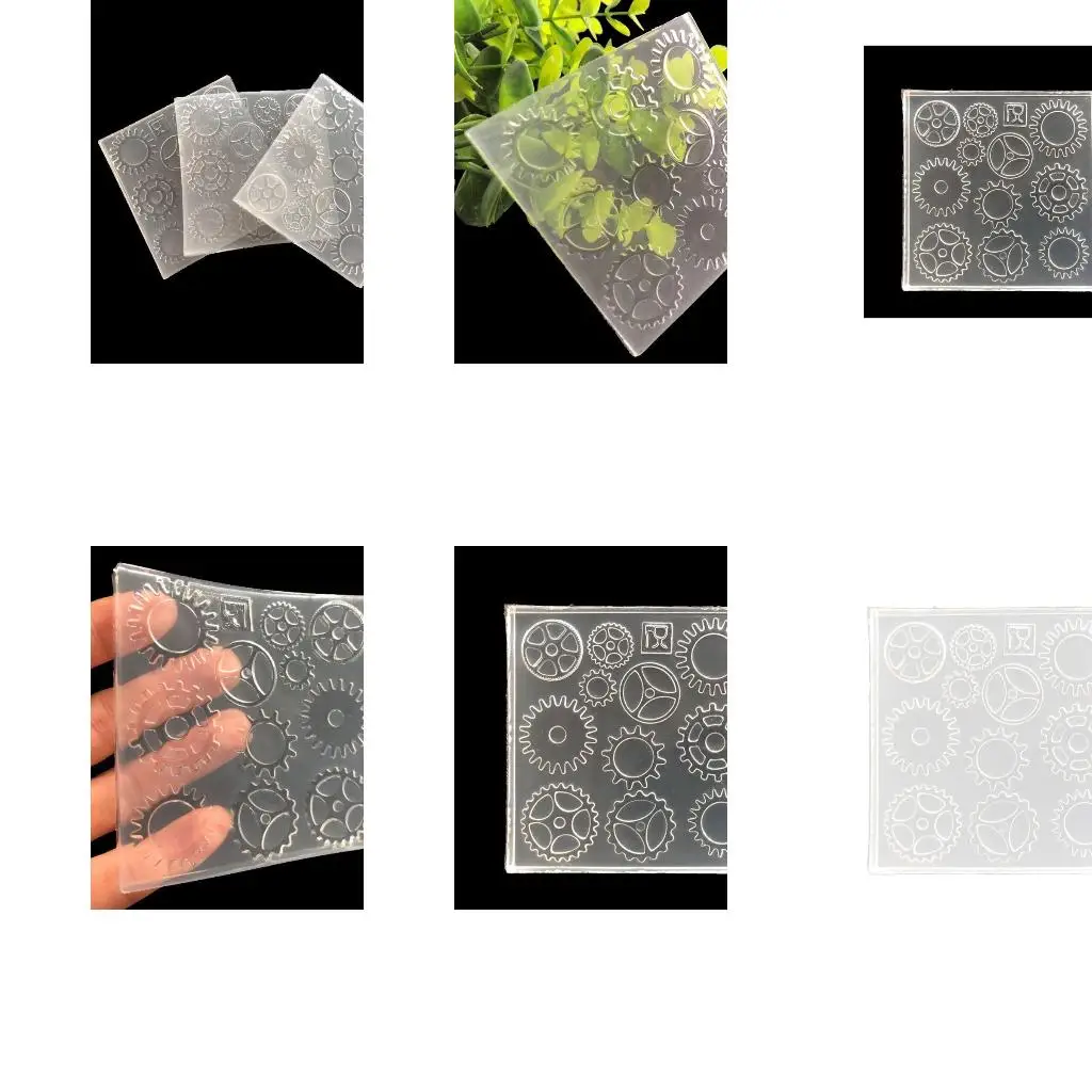 

Gear Moulds Silicone Moulds for DIY Jewelry Craft Decortion Gear Clock Supply
