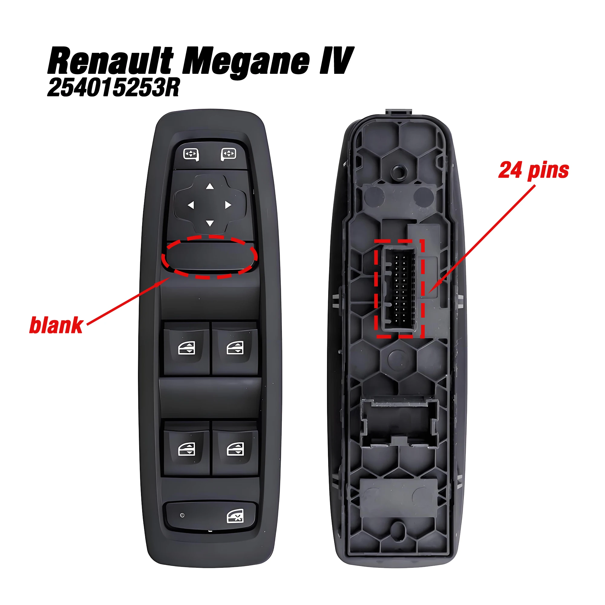 254015253R For Renault Megane IV Talisman Scenic 2016-2023,Front