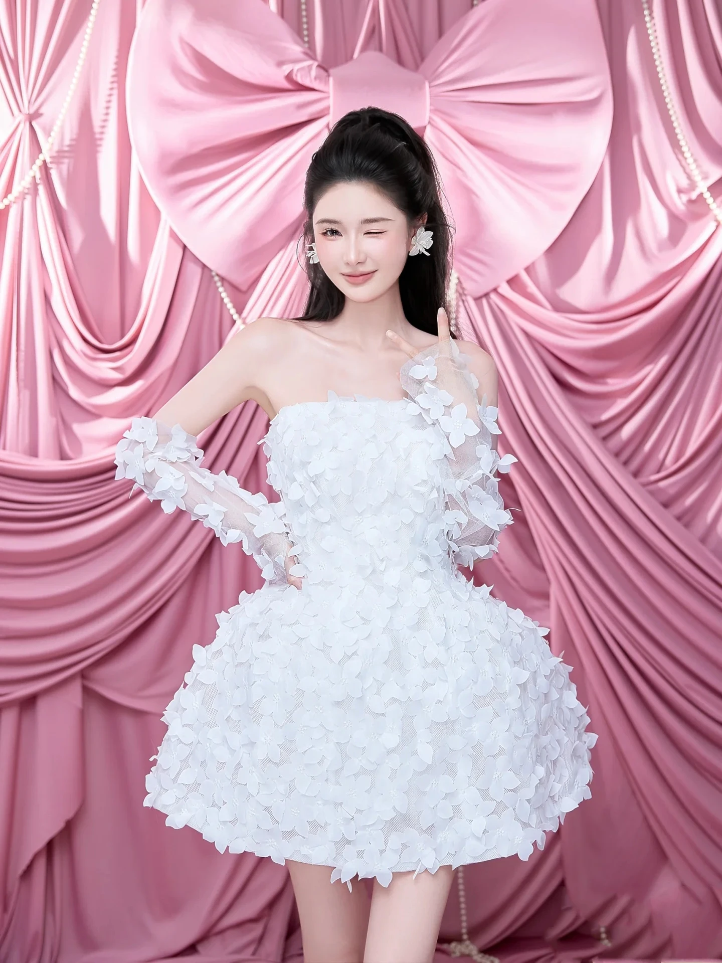 

Новая сухая цветочная юбка из ириса для свадебной фотосессии, утренний халат для церемонии, для дня рождения, в лесном стиле