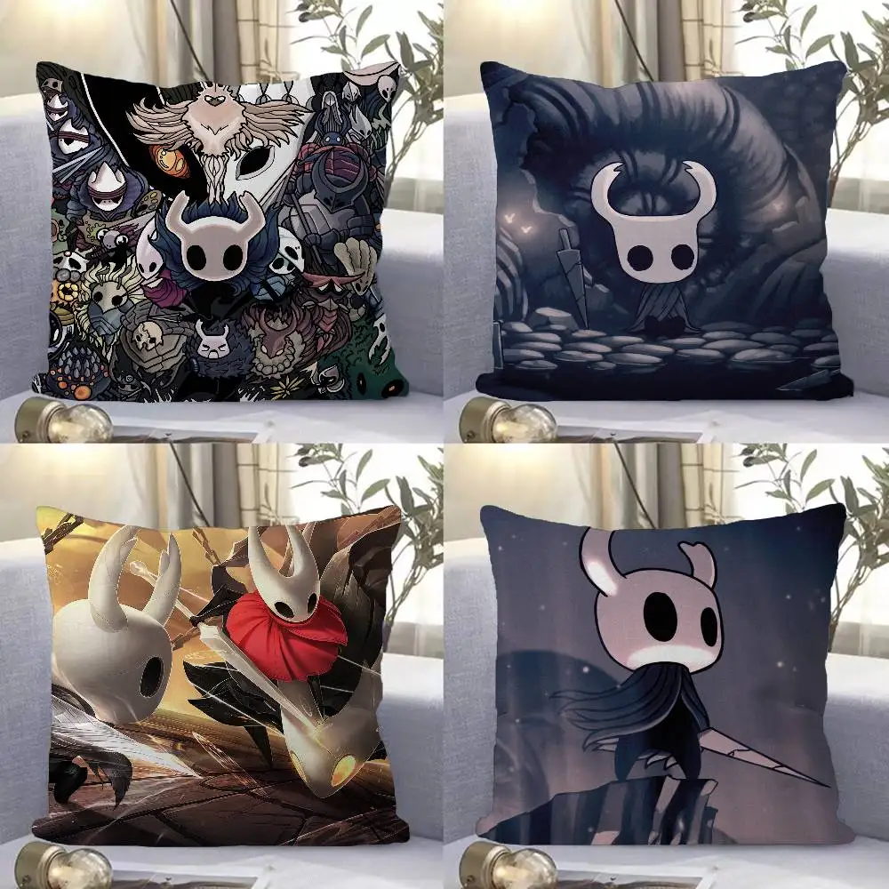 Video Game H-Hollows K-Knights Office Cushion Pillowcase Car Cushion Cover45X45CM Lumbar Pillowcase Sofa Pillowcover