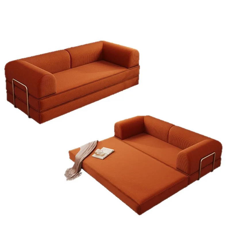 Foreign Trade Export Vacuum Compression Roll Bag High Density Folding Sofa Bed Integrated Dual-purpose Living Room