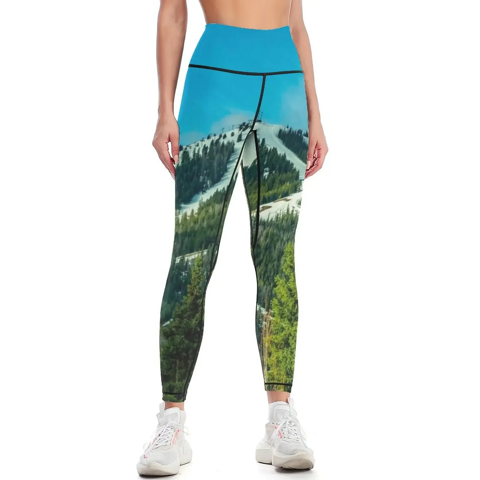 

The Runs on Bald Mountain Leggings Fitness clothing gym womans gym top sports for gym Womens Leggings