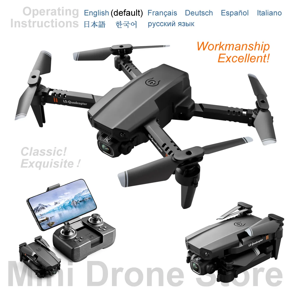 XT6 Wholesale RC Helicopters Toy Gift FPV VR Mini Drone 4K HD Aerial Photography Folding Quadcopter With Dual Camera Free Return