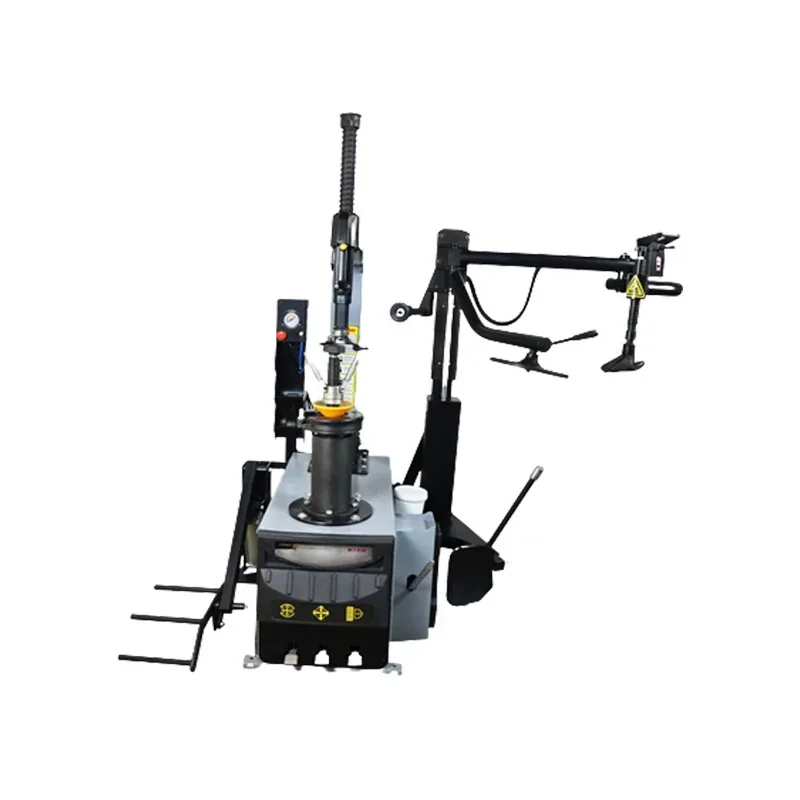 Automatic Car tyre changer machine with tire lifting kit With lean back function tire removal machine