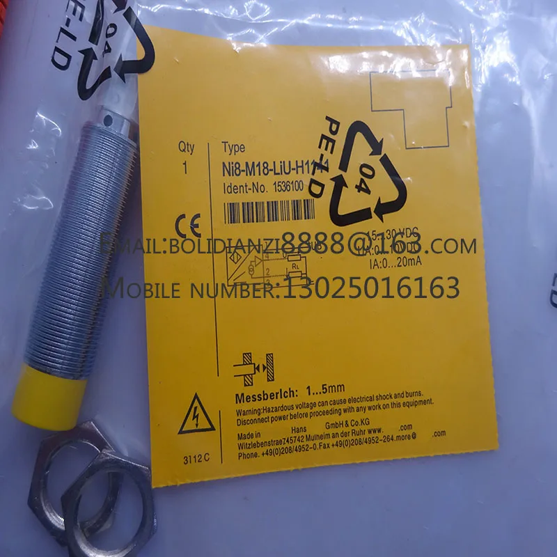 

The brand-new original sensor NI8-M18E-LIU-H1141 NI8-M18-LIU-H1141 warranty for one year in stock