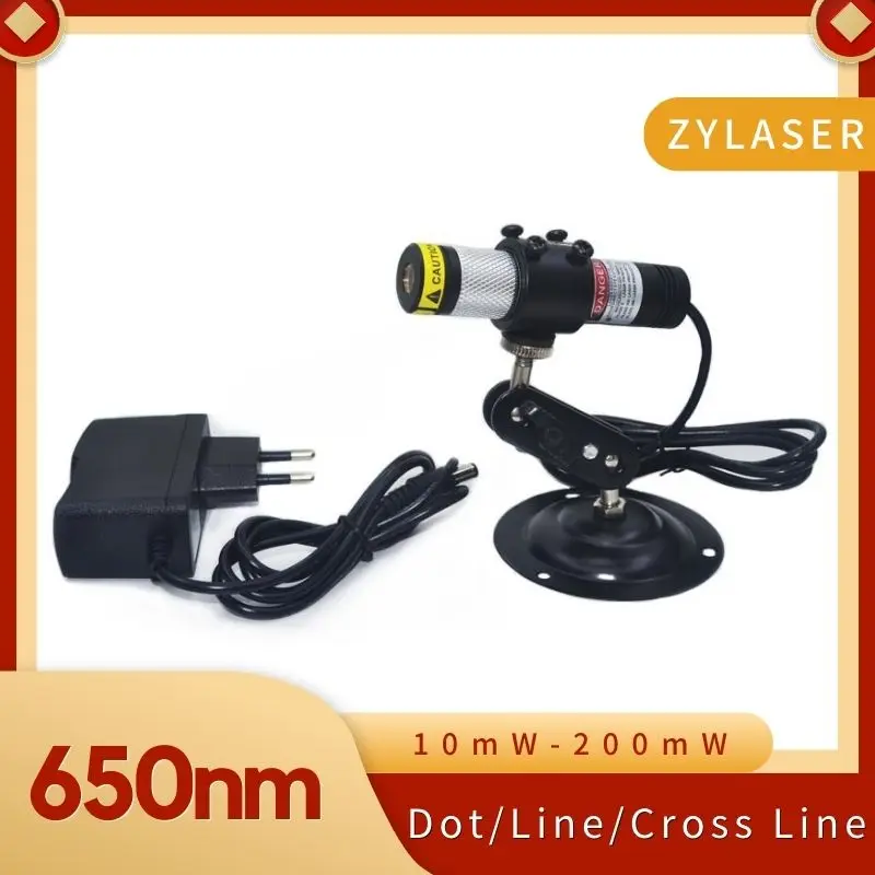 

Focusable Waterproof Glass Lens Dot/line/Cross line 650nm Red 10mW 50mW 80mW Laser Module For Woodworking Carving Machine