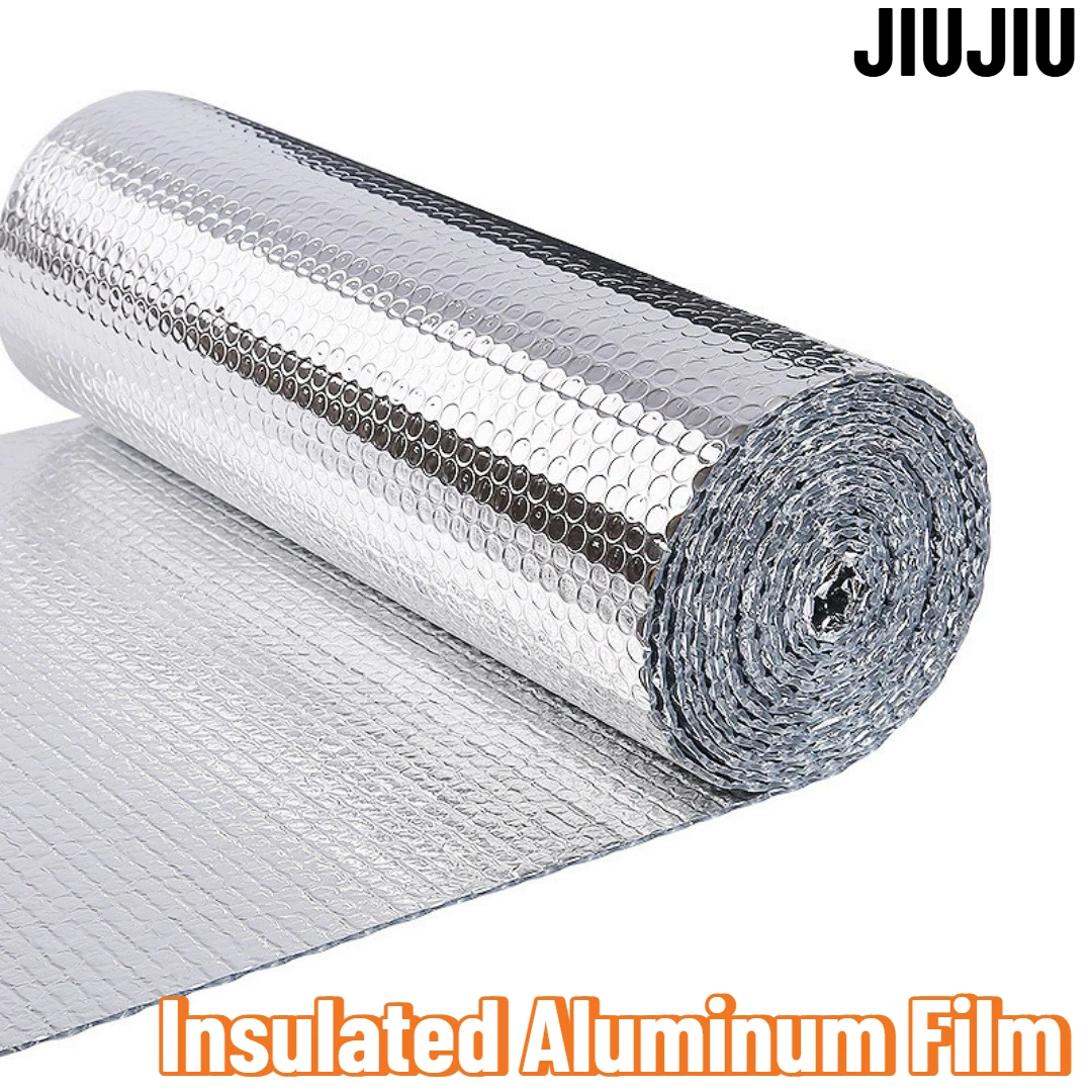 Reflective Aluminum Foil Bubble Insulation Window Insulation Foil High Temperature Resistant RV Insulation Reflective Foil