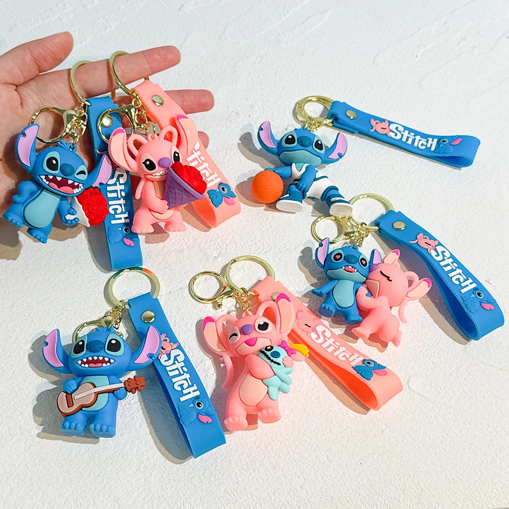 HOT Cartoon Keychain Cute Anime Classic Collection Car Bag Keyring Accessories Christmas Halloween Gifts for Fans Friends