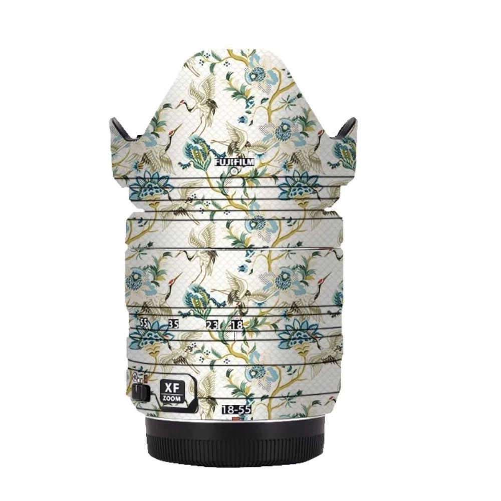 Для Fujifilm FUJI XF 18-55 мм F2.8 Наклейка виниловая оболочка против царапин пленка для объектива камеры защитная наклейка 18-55 2,8-4 F2.8-4 R LM