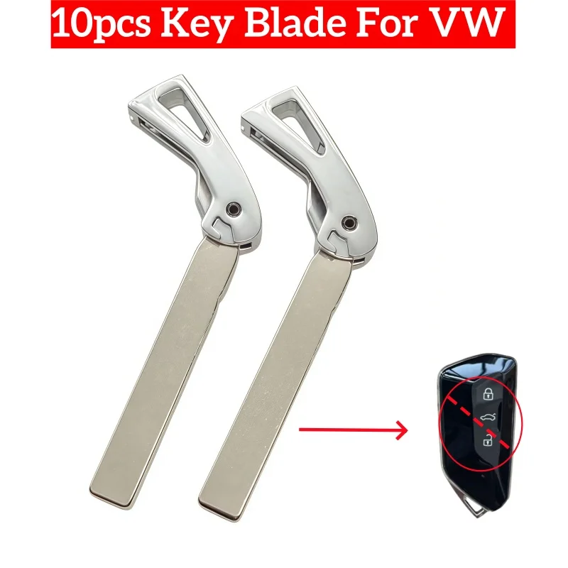 

Заготовка ключа Keychannel HU162 (10 шт.) для бесключевого доступа Smart Remote Keyless, совместима с ID3, ID4, Golf8, аварийная заготовка ключа для бесключевого доступа Proximity Key