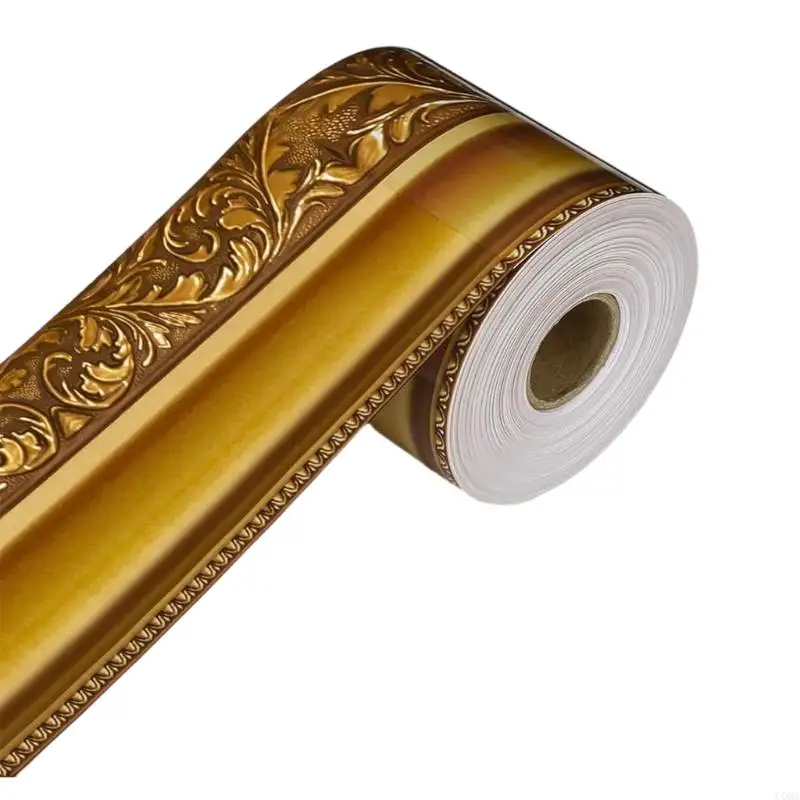 

CORA Retro Golden Frame Border Tape 10Meters Decorative Trim For Boards Mirrors