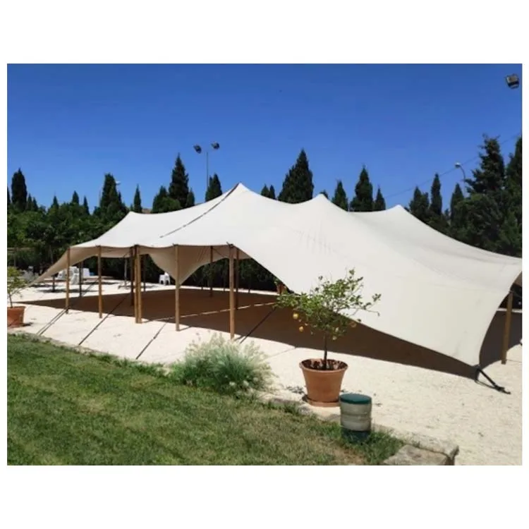 Strong Heavy Duty Fabric Elastic Big Size 15 X 30 M Big Bedouin Stretch Tent for Party Events