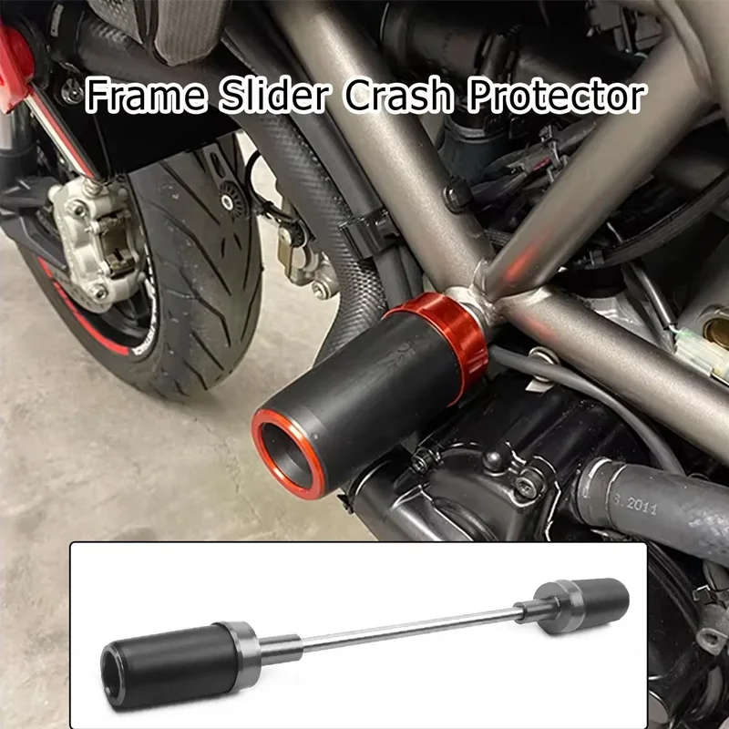 Motorcycle CNC Frame Slider Crash Pad Fairing Protector Fit For Monster 696 795 796 1100