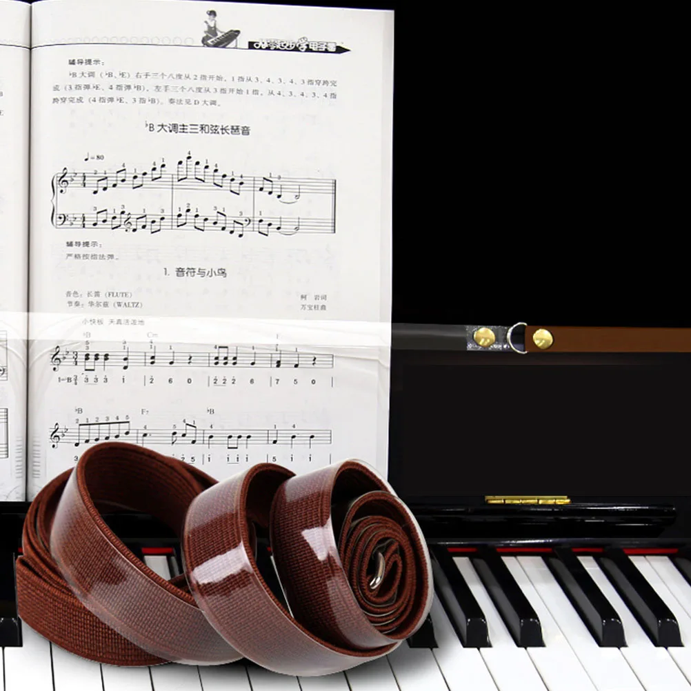 Piano Sheet Holding Band Transparent Elastic Pressure Band For Music Score Book Fixing Portable Page Holder Piano Accessories