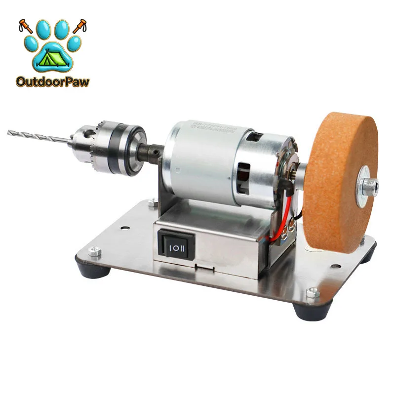 Double Grinding Wheel Machine Household Tool Bench-Type     Polishing grinding sheet Stone Grinding
