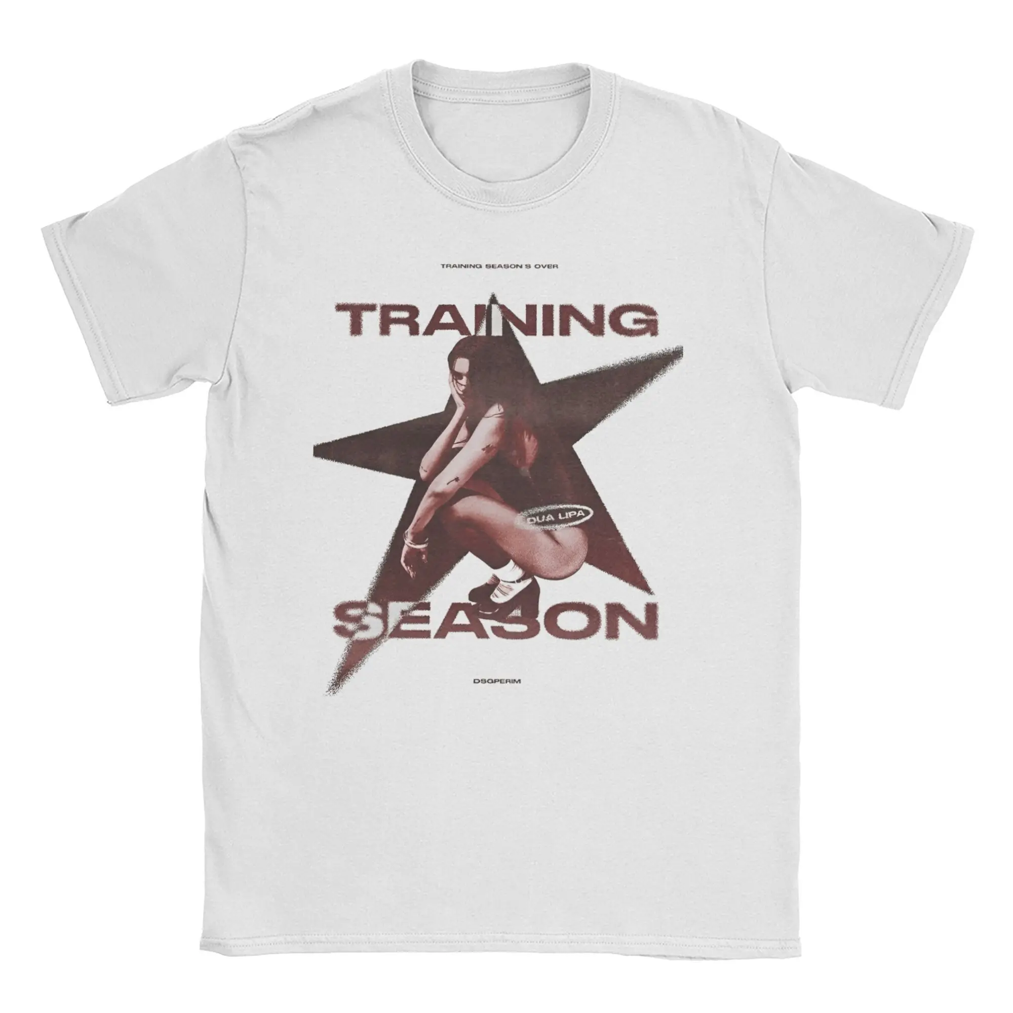 Dua Lipa training season Merch Unisex T Shirt Pure Cotton Tee New Arrival  T-shirt Clothes