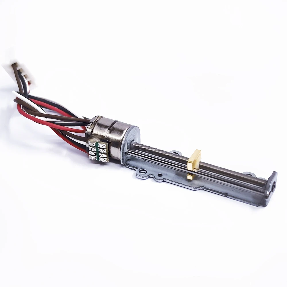 Stroke 34mm Linear Actuator Micro 10mm 2-phase 4-wire Precise Stepper Motor Precision Long Linear screw slider Nut