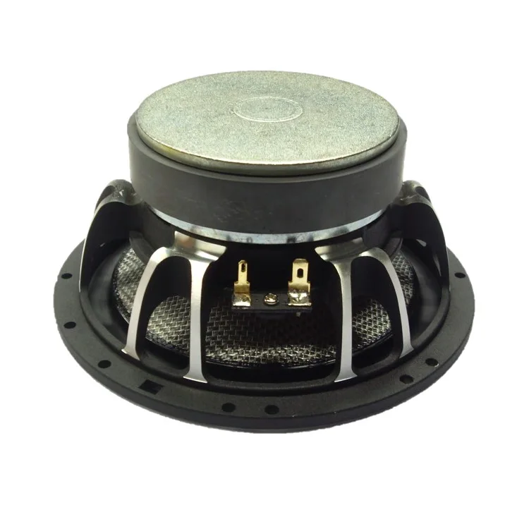 Aluminum 6.5 Inch 4ohm/8ohm RMS Power 30W 89DB 100mm-Ferrite Magnet Fiberglass Rubber Edge Car Audio System Woofer Speaker