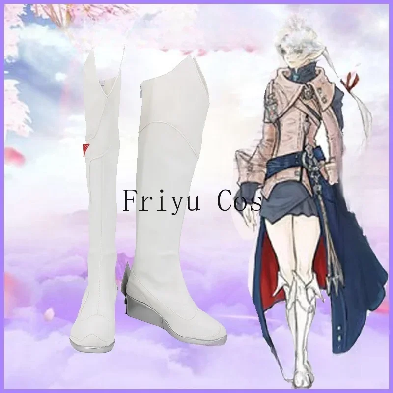 

Game Final Fantasy XIV Arielle Leveilleur Cosplay Shoes Boots Custom Halloween Accessorie Customized