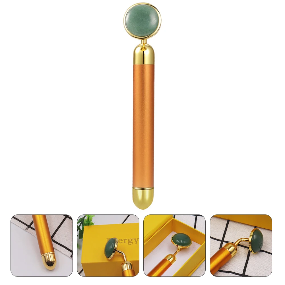 

1pc Massage Stick Ergonomic Facial Massager For Skin Tightening Face Slimming Body Firming Household Health Tool