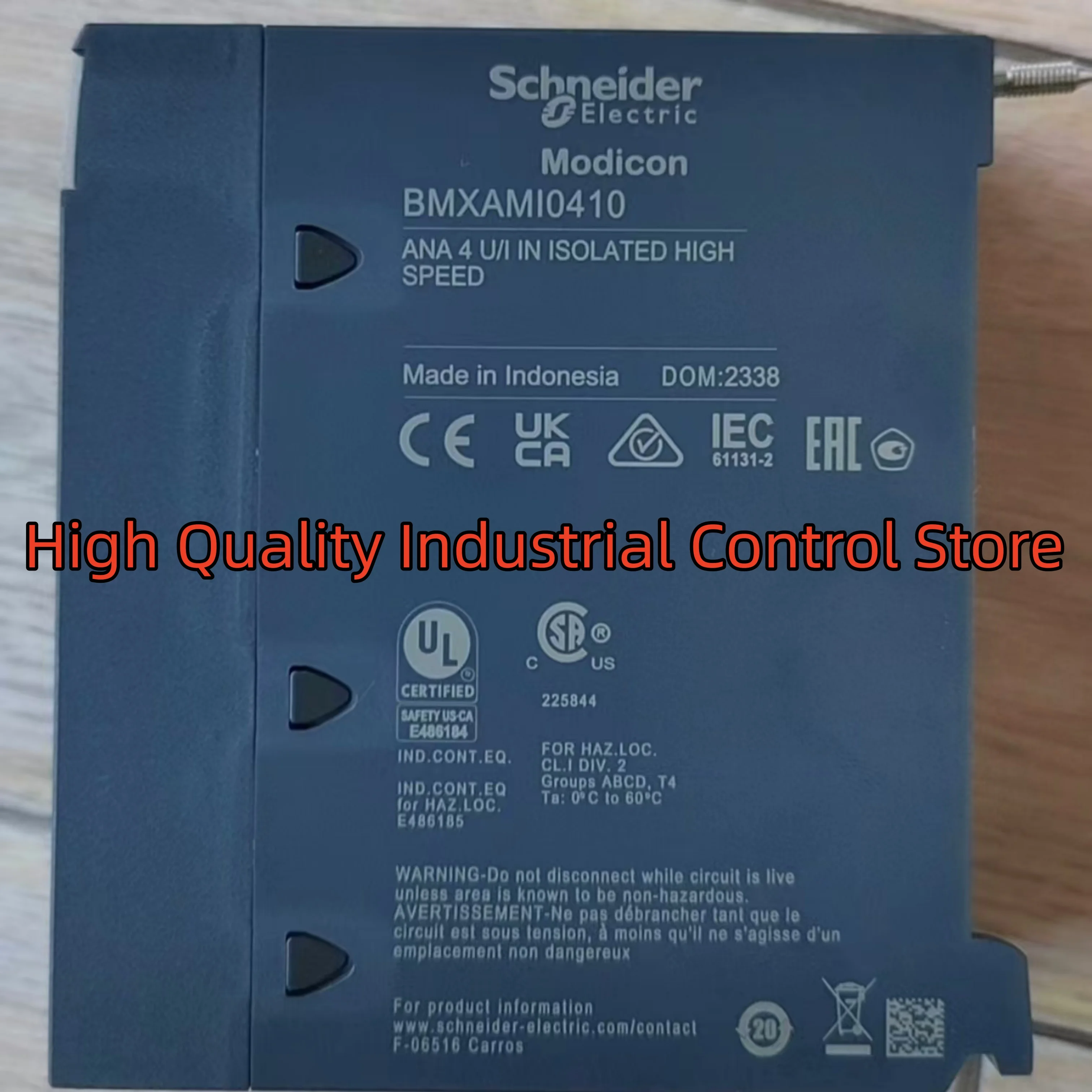 

Brand new BMXAMI0410 PLC Module BMXAMI0810