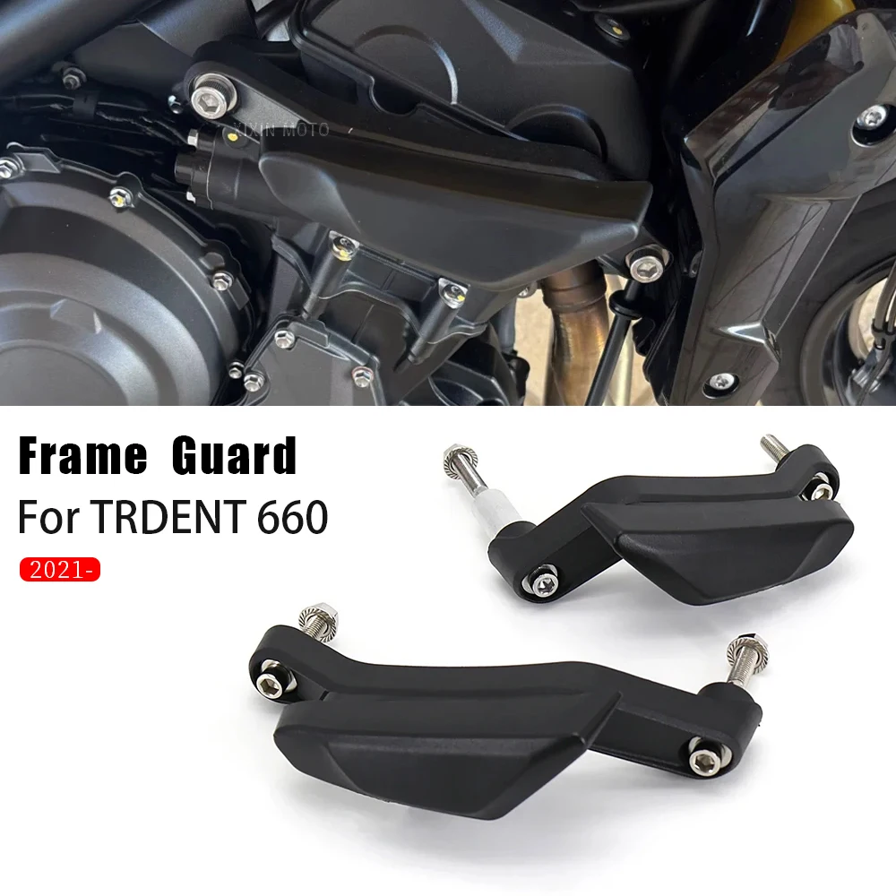 For Trident 660 2021 2022 Motorcycle Accessories Falling Protection Frame Slider Fairing Guard Crash Pad Protector Trident660
