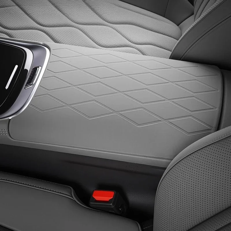 

Силиконовая накладка на центральную консоль для Geely Galaxy A7, защитный коврик для подлокотника оригинального цвета