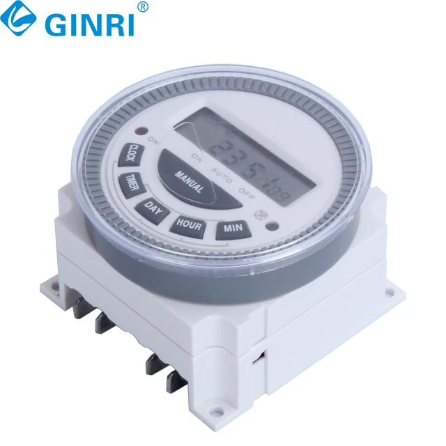 Minuterie numérique Programmable TM619 AC220V 230V 240V 4 broches 5 broches, 5 pièces