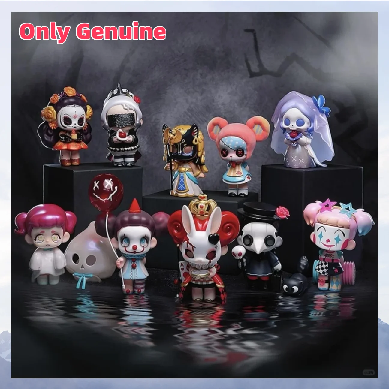 

Genuine Kasa Not A Villain Series Blind Box Dark Style Mystery Box Collectible Model Ornament Children Customized Christmas Gift