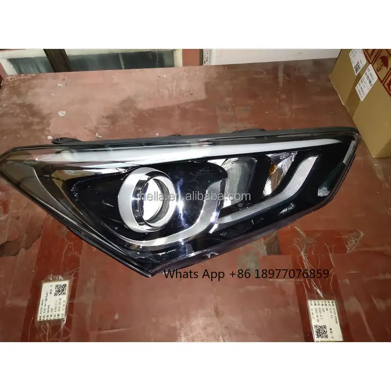 

Автомобильная фара для Hyundai Santa Fe IX45 2016 2017 2018 92102-4Z010 92101-4Z010