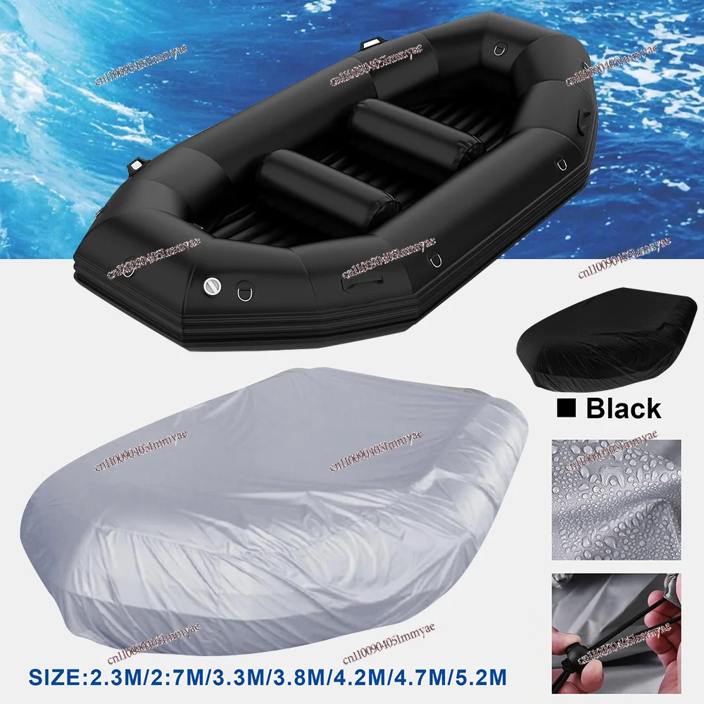 Rubber boat dust cover extra thick boat cover