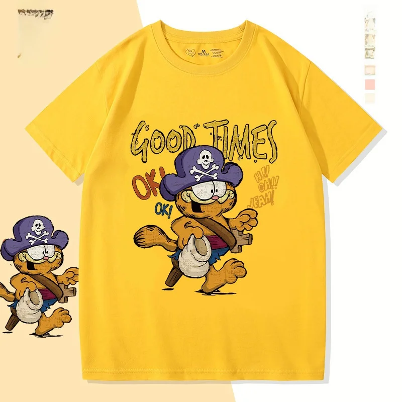 

ort Sve T-irt Casual Cartoon Print Pattern Cotton Youth Faion Summer New Arrival ex Casual Wear Top