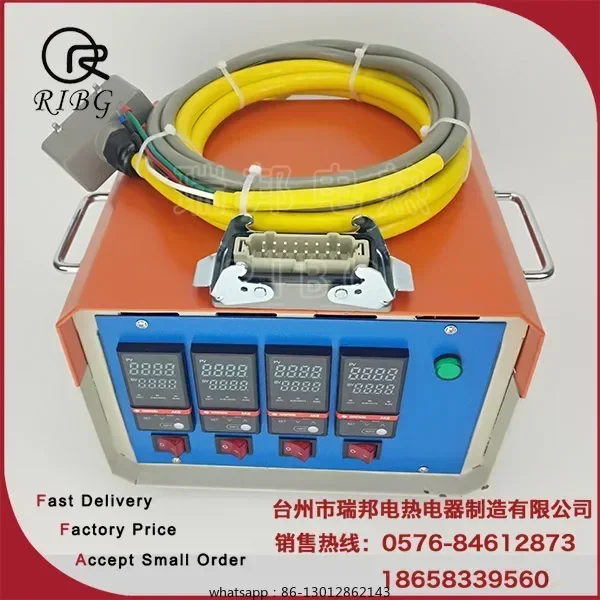 

Hot runner temperature control box, special temperature control box for tube blank mold, and 4 groups of SCR output temperature