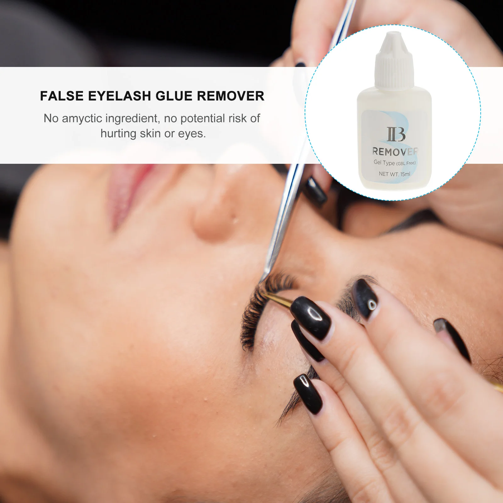 15ml Eyelash Extension Glue Remover Fast Acting Formula Gel Eyelash Extension Remover makeup glue remover