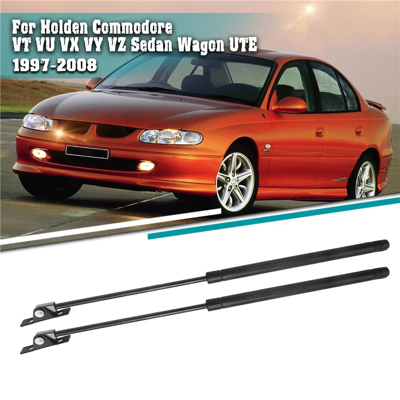 For Holden Commodore VT VU VX VY VZ Sedan Wagon UTE 1997-2008 Car Lift Supports Gas Struts Front Hood Bonnet Damper Lift Support