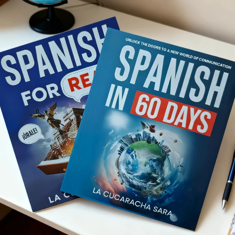 Spanish in 60 Days / Spanish for Real Speak Just Like The Locals with Common Slang Words and Phrases Conversation Starters Book