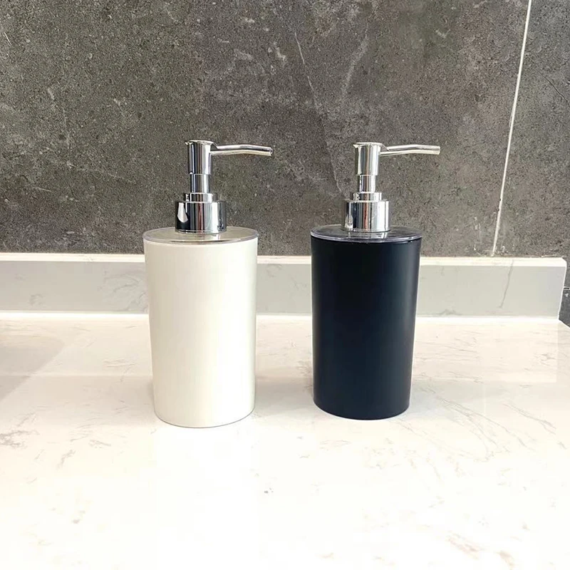 320ml Plastic  Soap Dispenser Solid Color Liquid Soap Dispensers For Bathroom Kitchen Lotion Storage Bottle Home Decoration