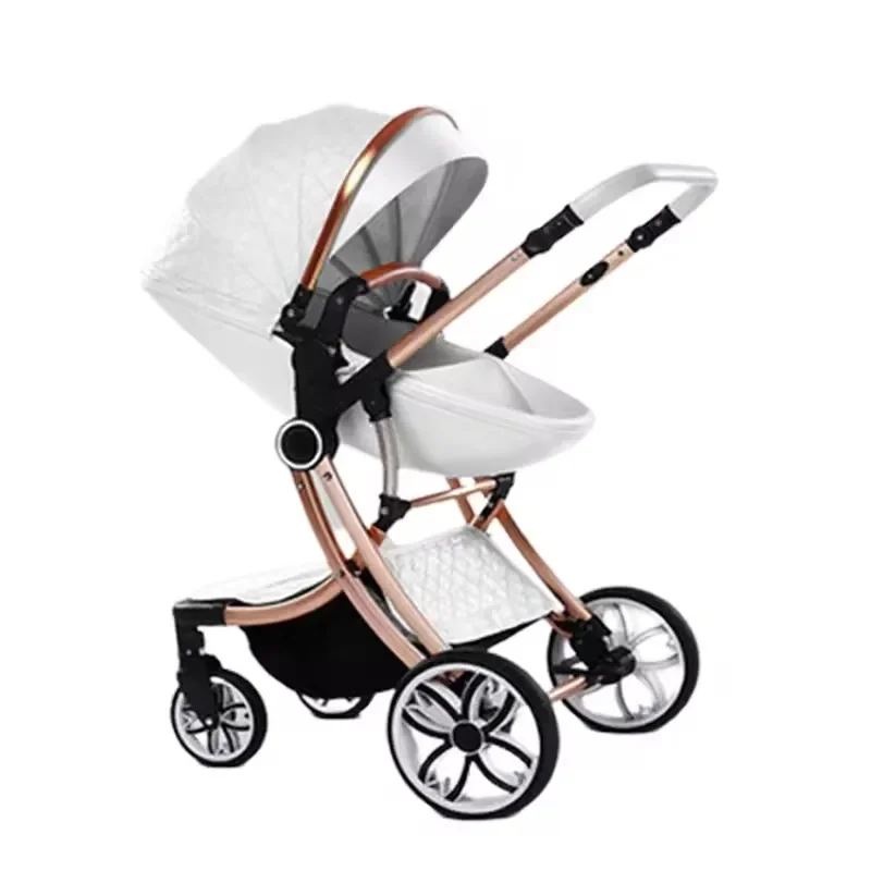 

3-in-1 Luxury Egg Baby Stroller Foldable with CE Certificate and Five-Point Safety Belt