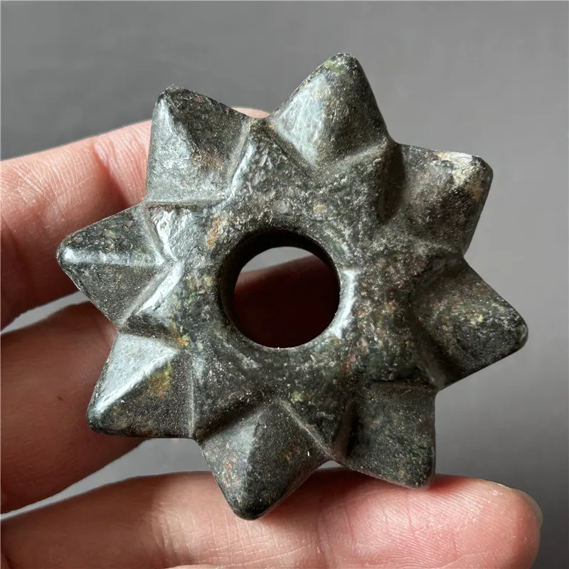 Stone Carving Hongshan Culture Crafts Ornaments (Yuhuan no-13)