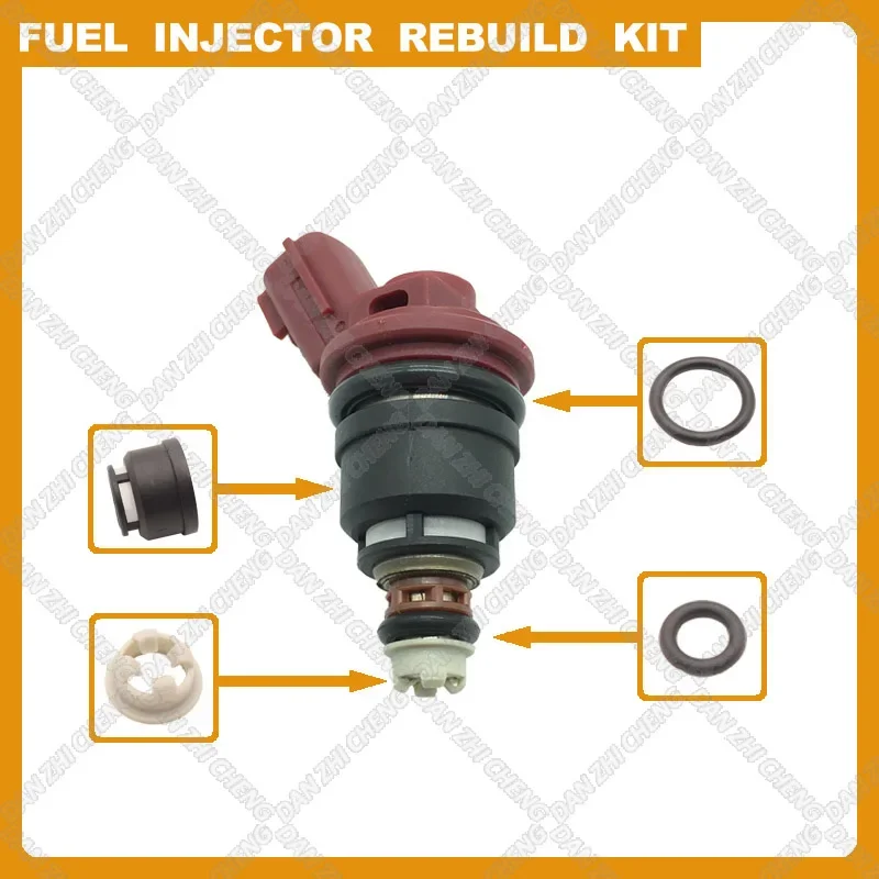 

Fuel Injectors Seals O-Ring Repair for RR544 fit Nismo Nissan Silvia 200sx S13 S14 S15 SR20DET 16600-RR544