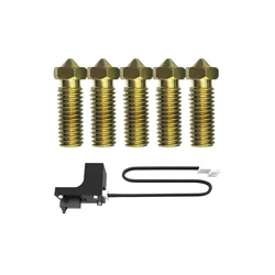 FLSUN SR Hotend Nozzle 0.4MM With Auto Leveling Sensor Position Switch Self-Leveling Super Racer 3D Printer Effector Parts