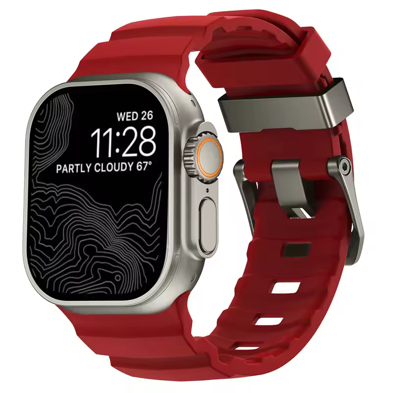 Trail Silicone Band for Apple Watch Ultra 3 2 49mm Strap 46mm 45mm 44mm Sport Bracelet for iWatch Series 11 10 Ultra 9 8 7 6 SE3 - Image 19