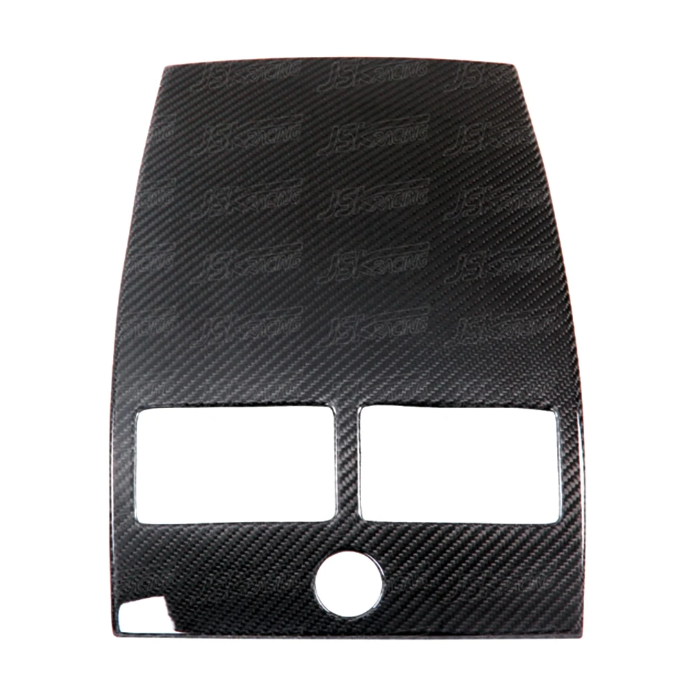 For Aston Martin Vantage V8  2007-2015 Carbon Fiber Center Console Cover Trim 1 Hole Mount Panel