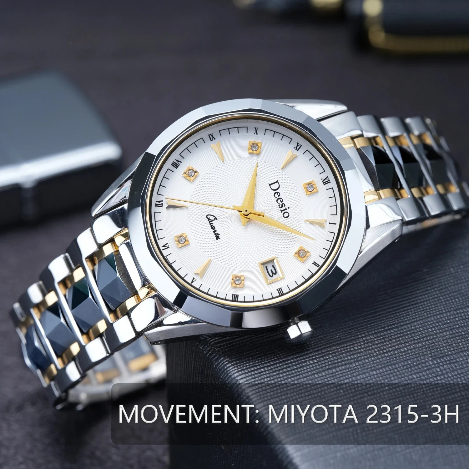 Deesio メンズ腕時計 ビジネスカジュアルウォッチ 高級 - Smartwatch Watches Gift For Men のレビューと価格