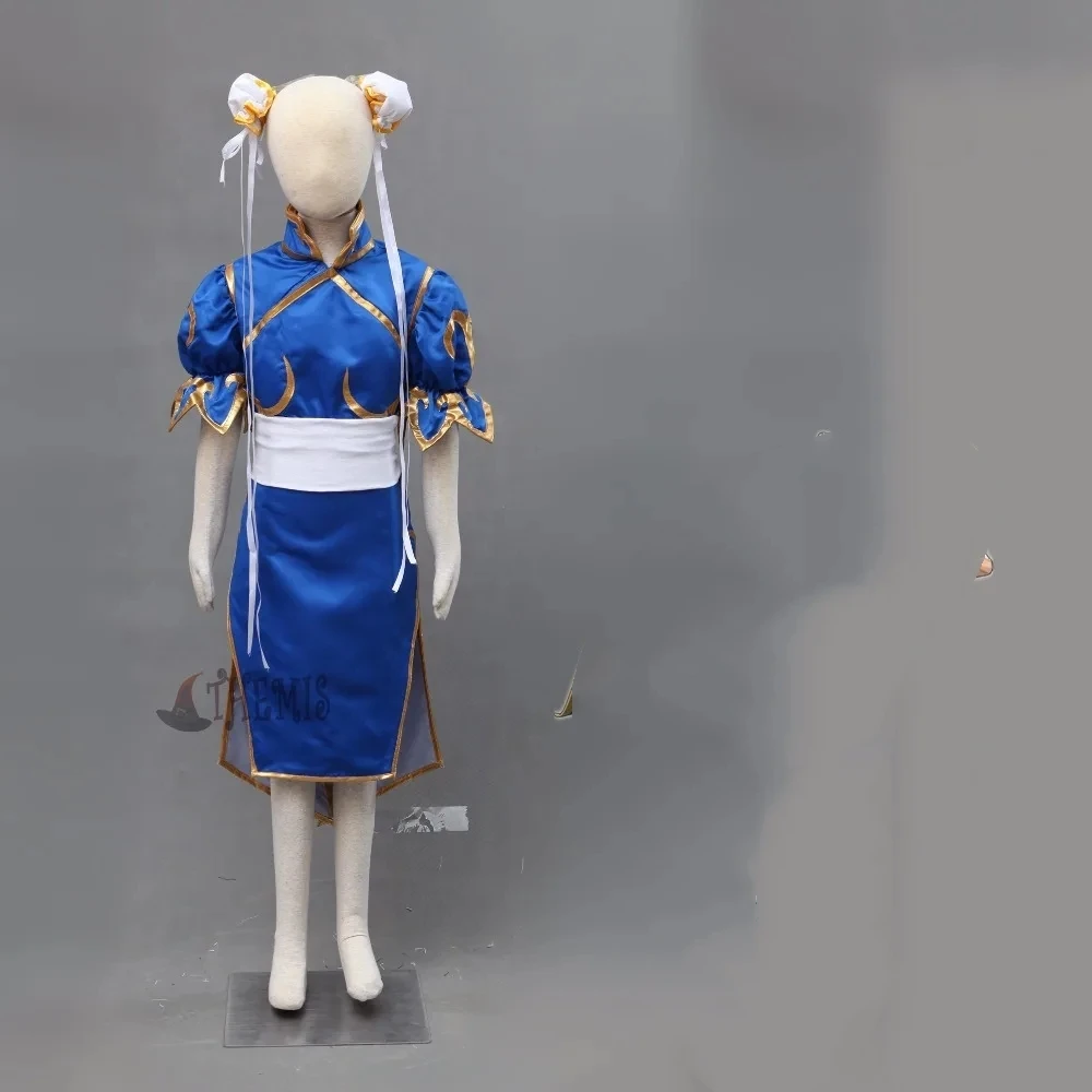 

Костюм для косплея Атемис Стритес, костюм для косплея Чун-Ли, наряд для взрослых больших размеров, изготовленный на заказ