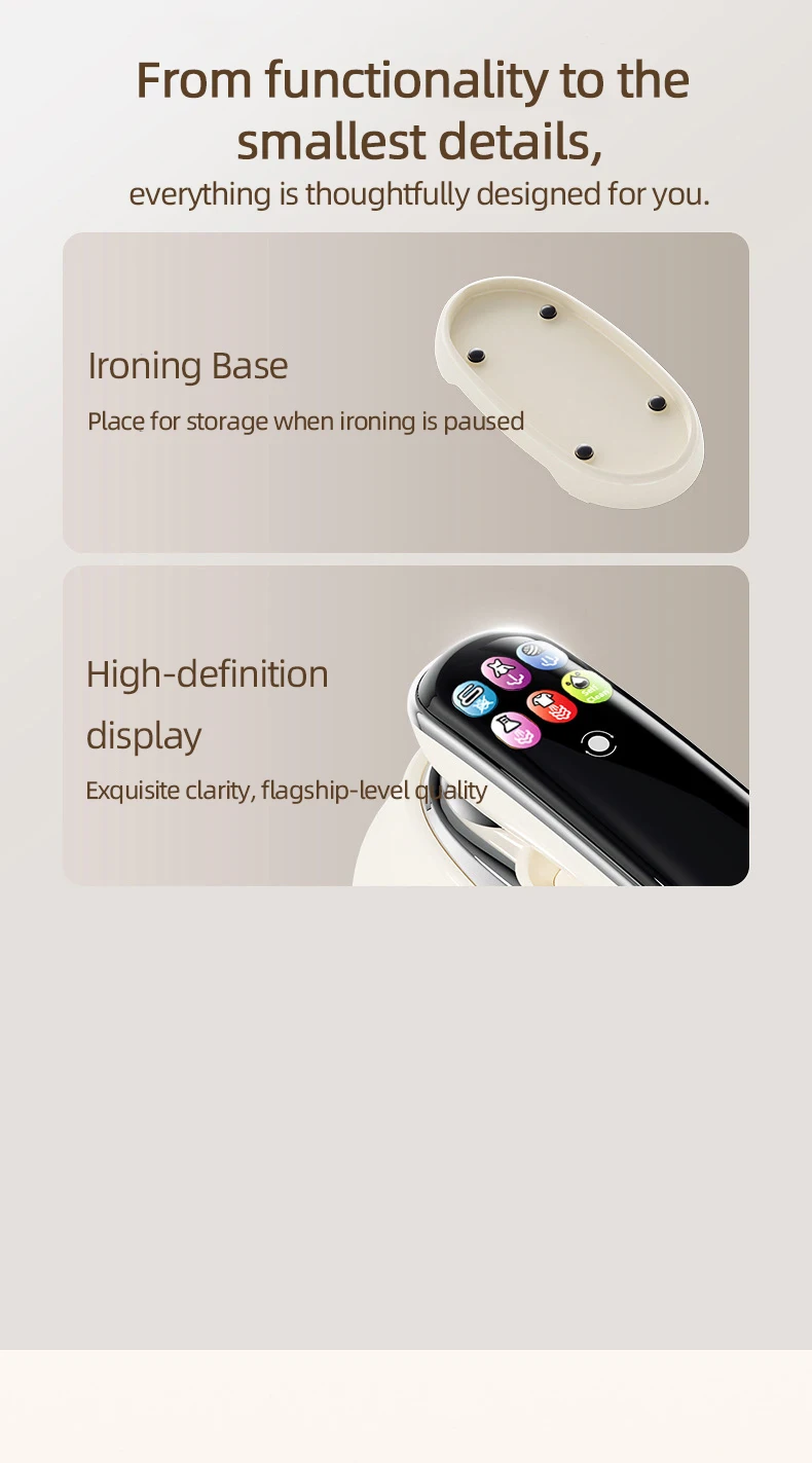 Digital Display Iron