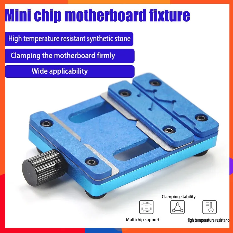 

T-185 Cell Phone Motherboard Degumming Repair Fixture High Temperature Resistant Synthetic Stone Chip Positioning Platform